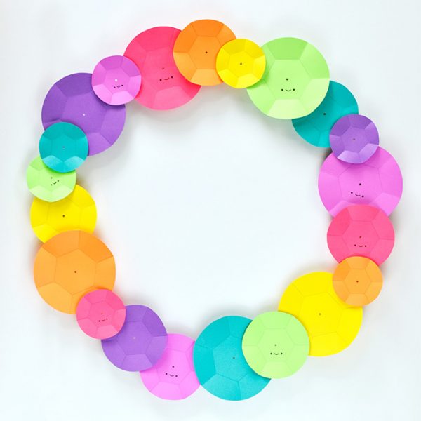 Sequin Spangled Printable Wreath Handmade Charlotte sequin-spangled-printable-wreath-handmade-charlotte