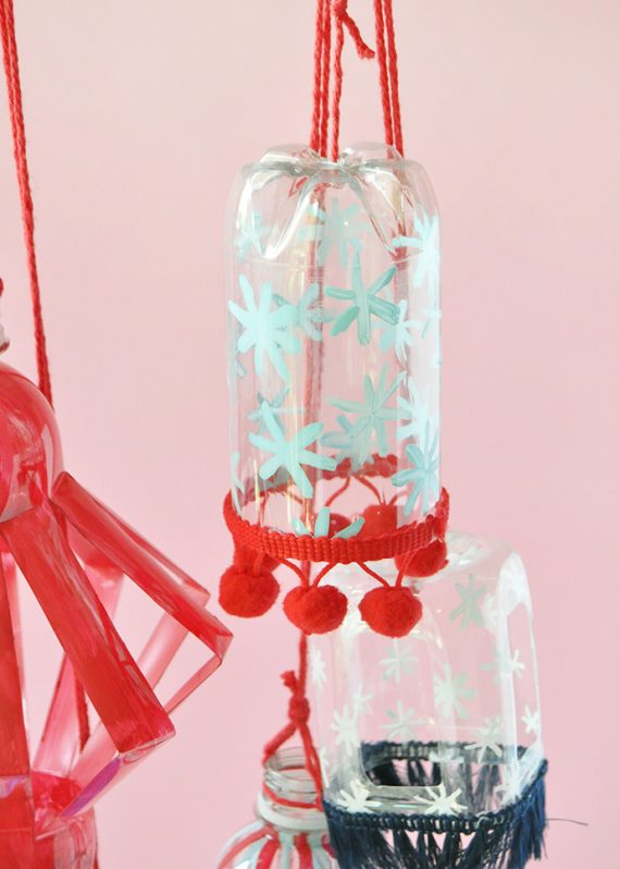 Recyclable Plastic Bottle Lanterns Handmade Charlotte