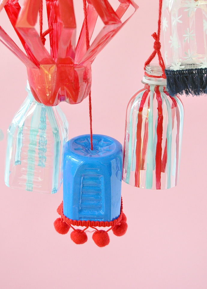 Recyclable Plastic Bottle Lanterns