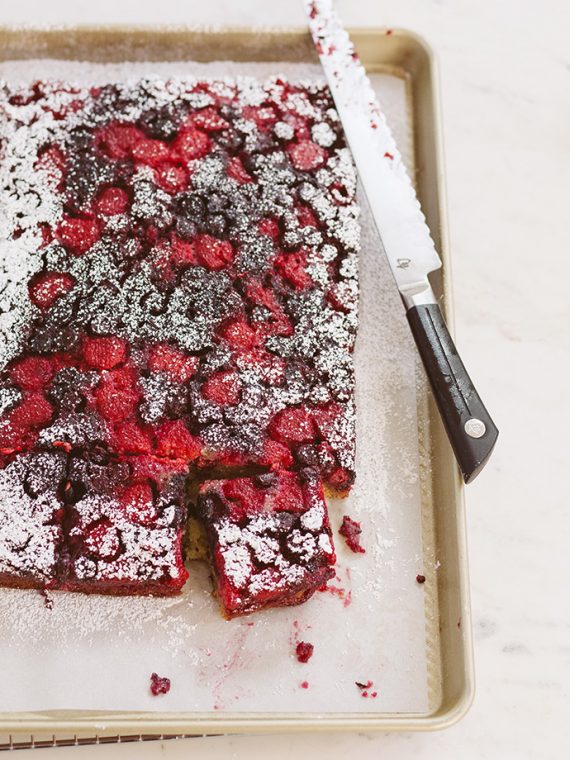 Berry UpsideDown Cake Handmade Charlotte