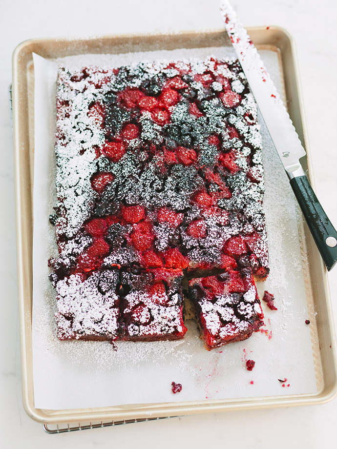 Berry Upside Down Cake