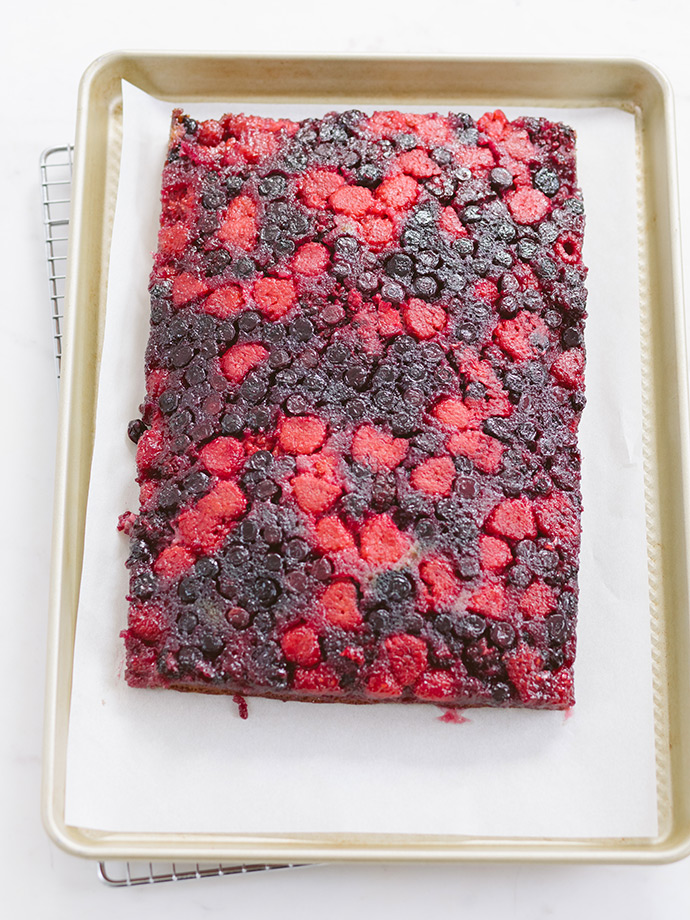 Berry Upside Down Cake