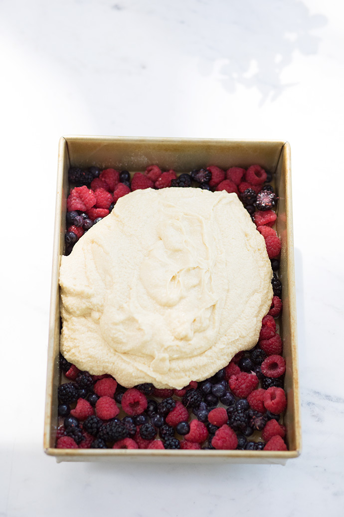 Berry Upside Down Cake