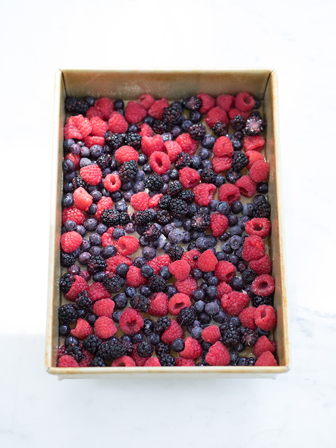 Berry Upside Down Cake