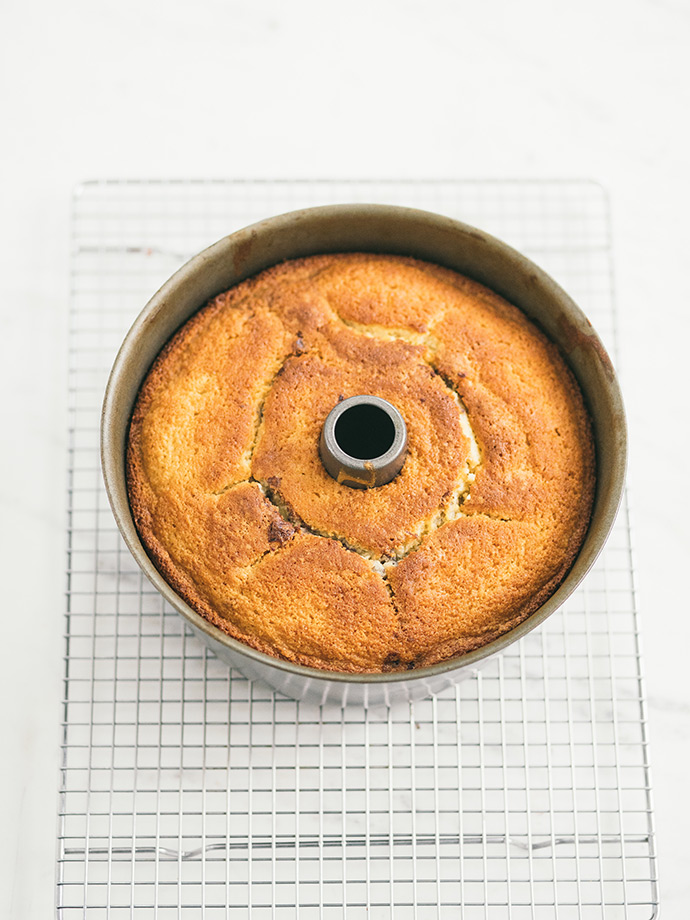 Blueberry Lemon Bundt Cake