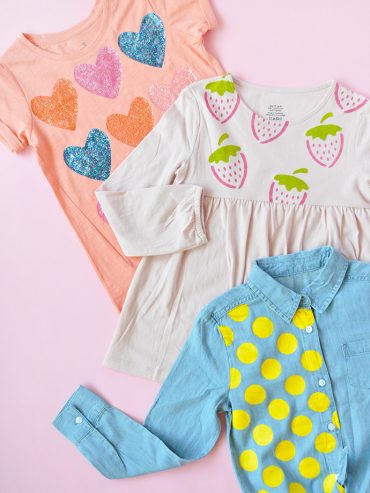 How To Stencil Clothes in 3 Ways | Handmade Charlotte