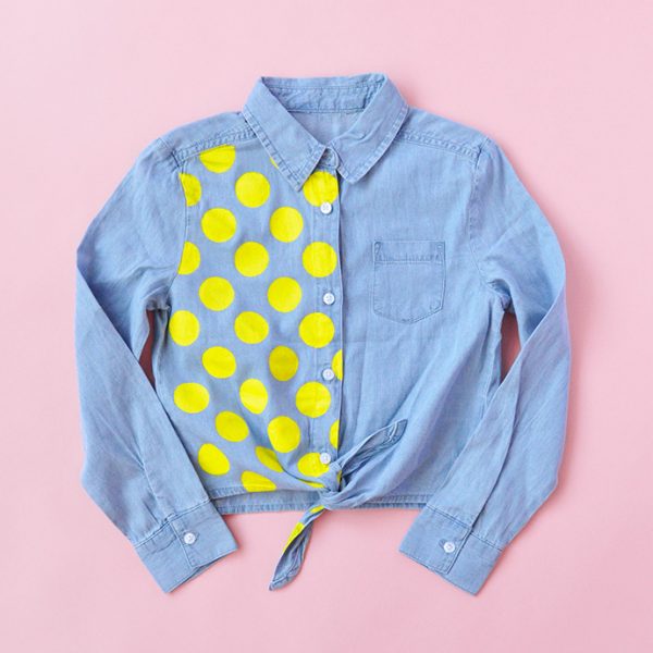 How To Stencil Clothes in 3 Ways | Handmade Charlotte