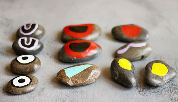 Painted Rock Faces
