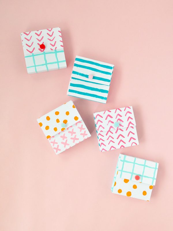 Painted Paper Pockets | Handmade Charlotte