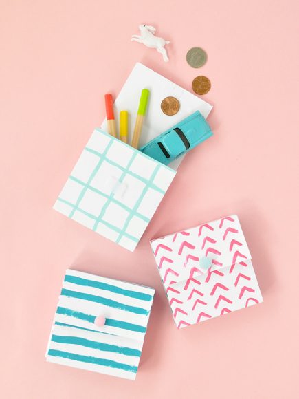 Painted Paper Pockets | Handmade Charlotte