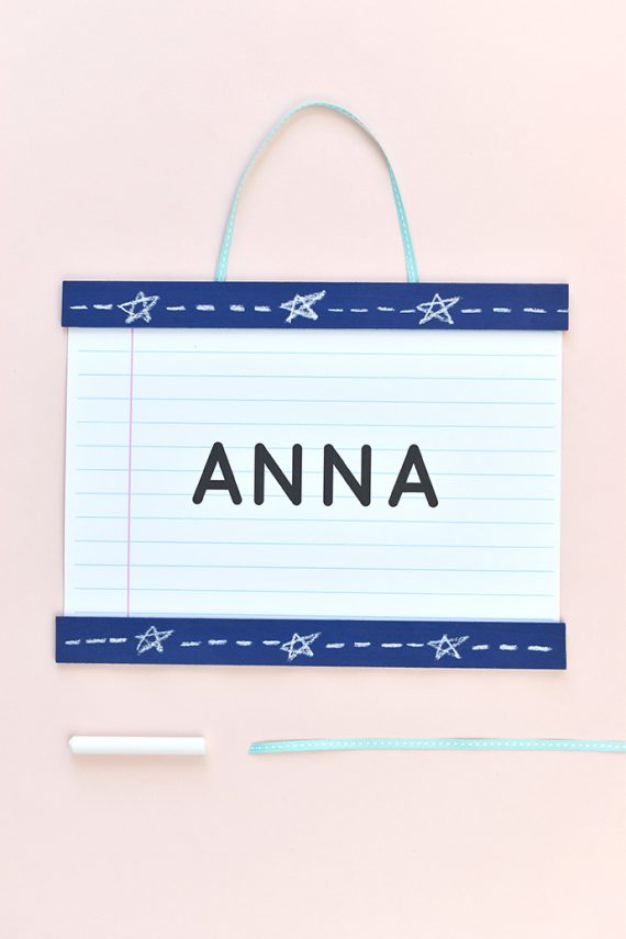 Printable School-Style Room Signs | Handmade Charlotte
