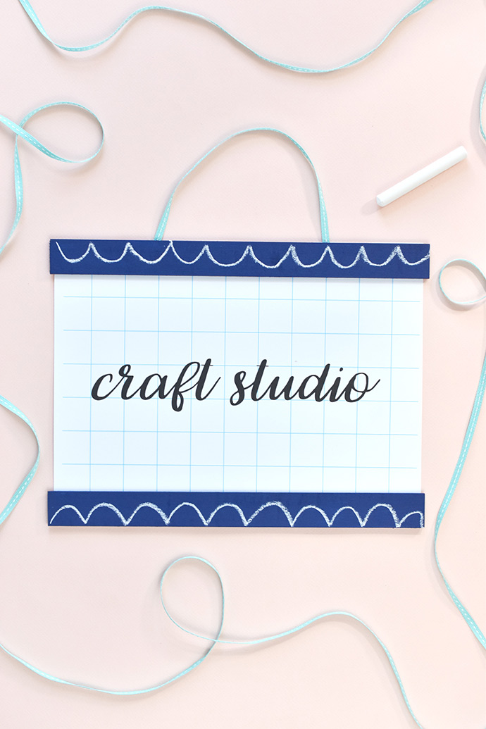 Printable School-Style Room Signs