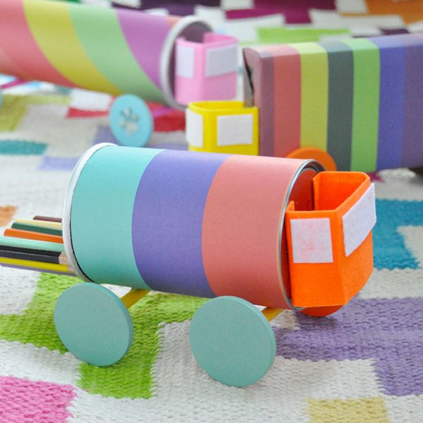 DIY Recycled Toy Trucks | Handmade Charlotte