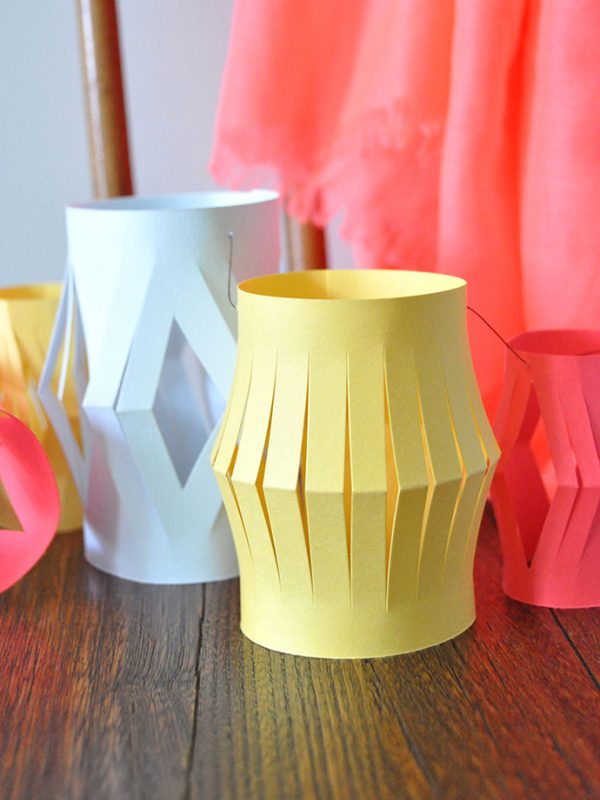 Paper Lantern Garland | Handmade Charlotte