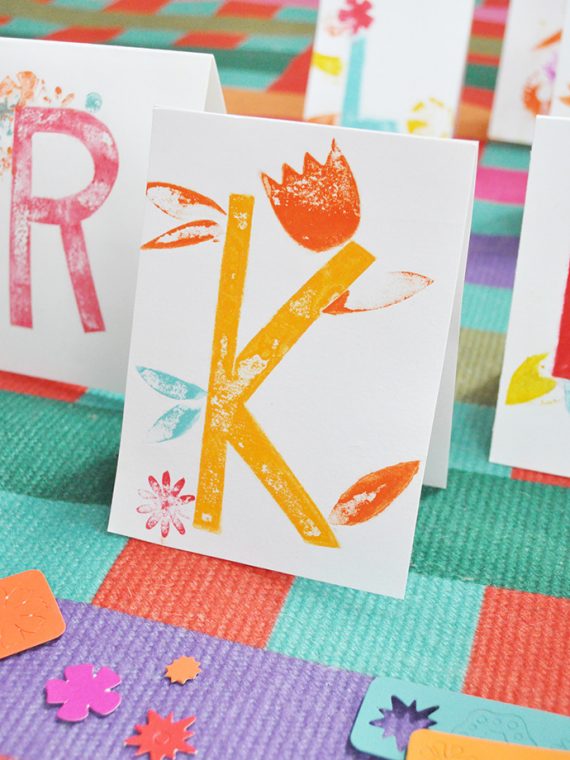 DIY Printed Place Cards Handmade Charlotte