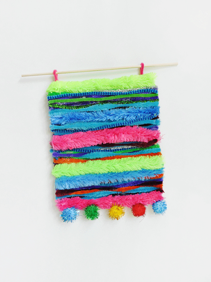 No-Weave Wall Hanging