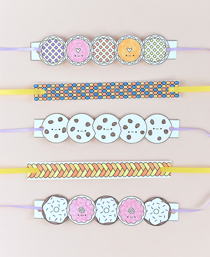 Sweet 'n' Simple Printable Bracelets 