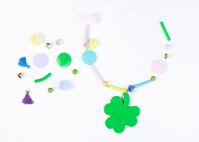 St Patrick's Day Lucky Necklace
