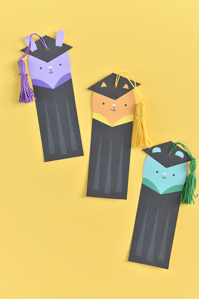 printable animal graduation bookmarks handmade charlotte