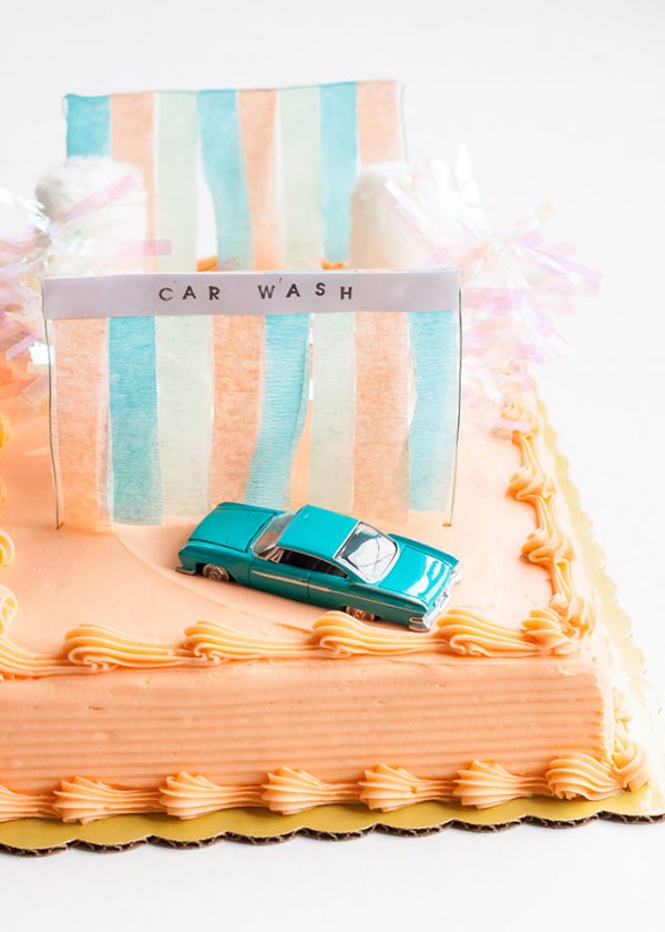 Car Wash Cake | Handmade Charlotte