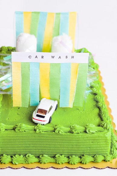 Car Wash Cake | Handmade Charlotte