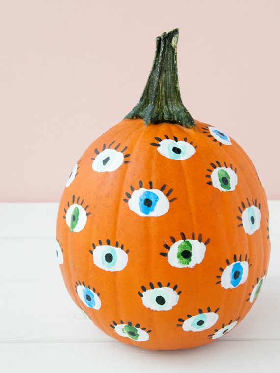 Painted Fingerprint Pumpkins for Kids | Handmade Charlotte