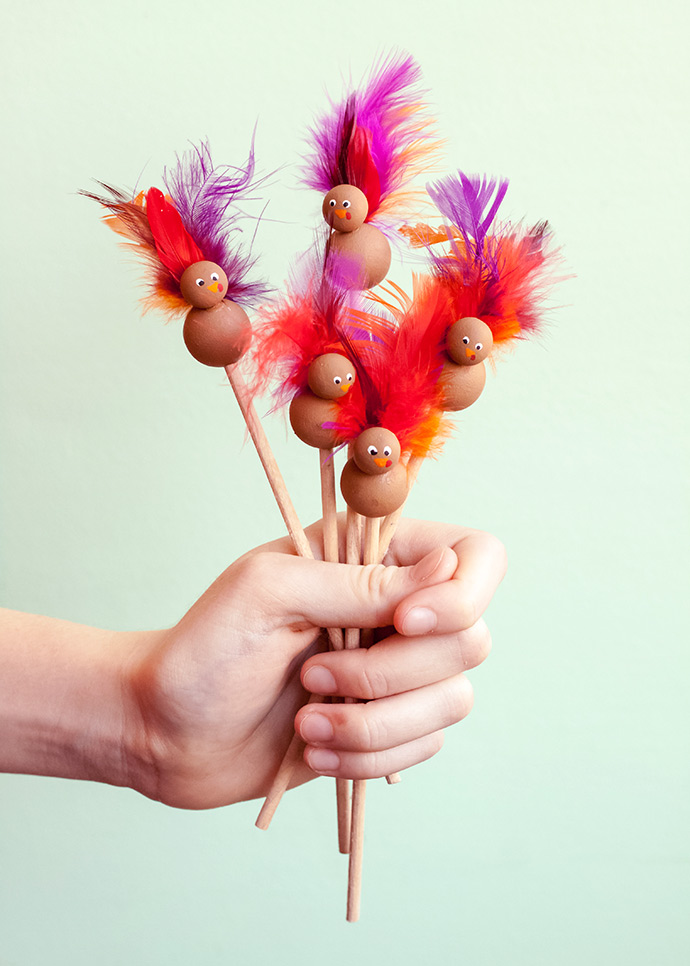 DIY Turkey Stir Sticks
