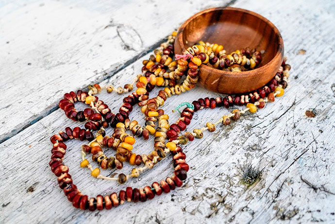 Indian Corn Necklaces 