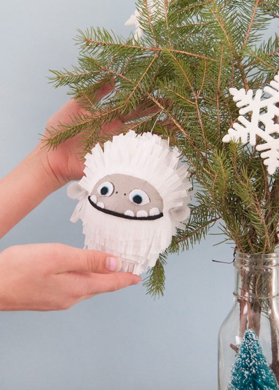 How To Make an Abominable Ornament | Handmade Charlotte
