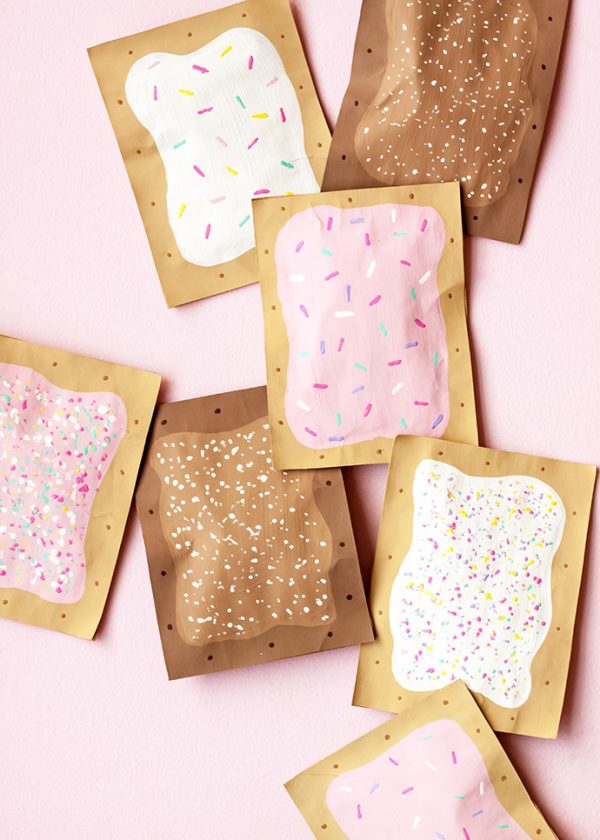 Valentine Pop Tart Pouch | Handmade Charlotte