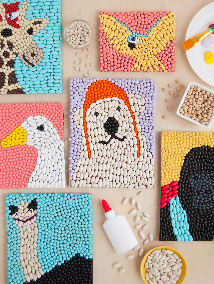 Bean Art Animals Inspired by Dolittle | Handmade Charlotte