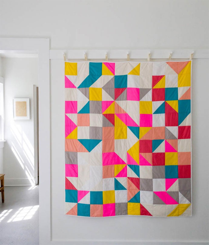 Colorful Contemporary Quilts