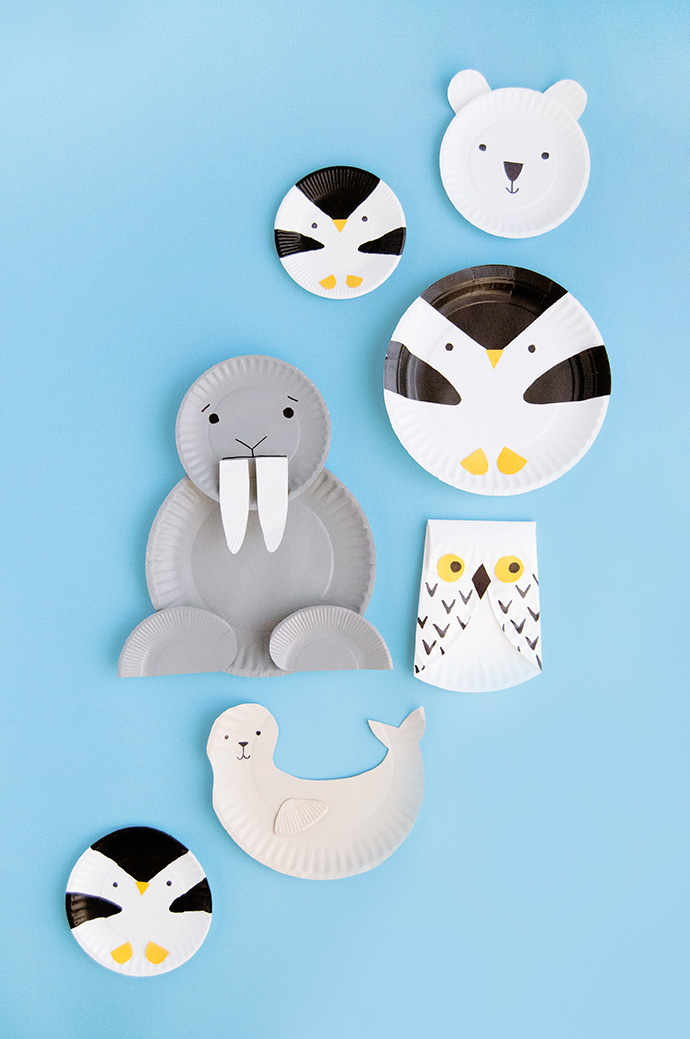 winter animals crafts for toddlers