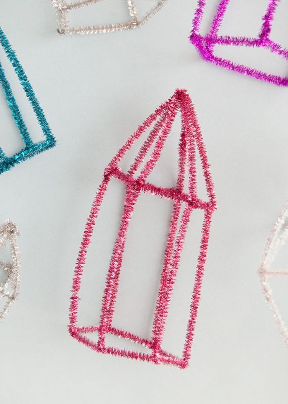 Pipe Cleaner Crystals and Gems Handmade Charlotte