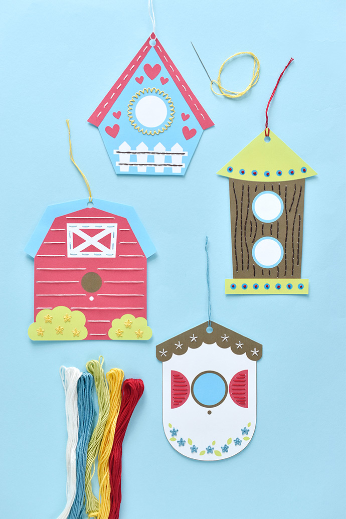 Kreative Kids Stitch & Sew Woodland Friends 4 In 1 Children's Craft Play Set #NG 