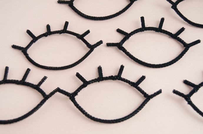 Pipe Cleaner Eye Charms