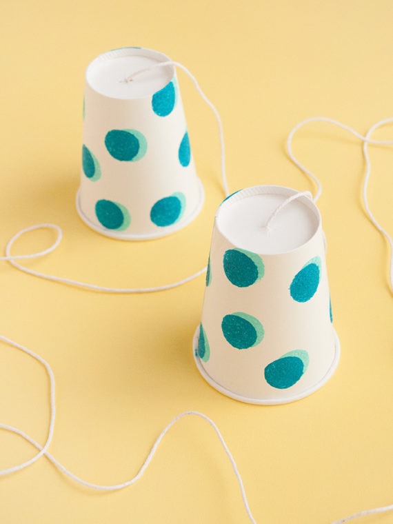 Painted Paper Cup Crafts: Three Ways | Handmade Charlotte