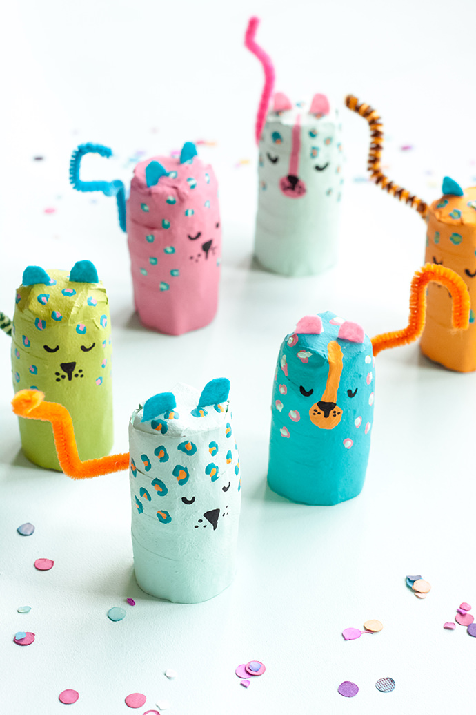 How to Make Paper Mache Animal Finger Puppets | Handmade Charlotte