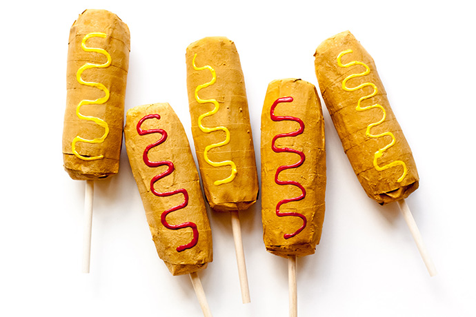 Corn Dog Piñatas