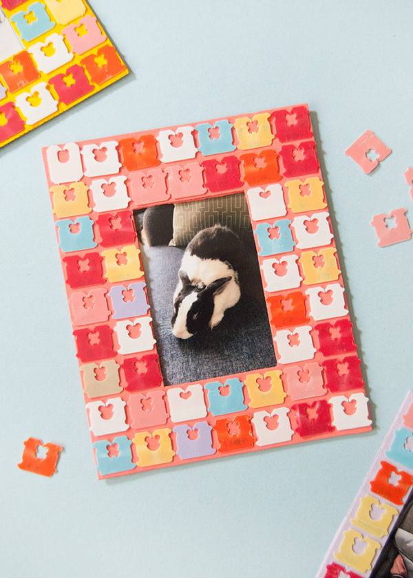 Upcycled Bread Tag Frames | Handmade Charlotte