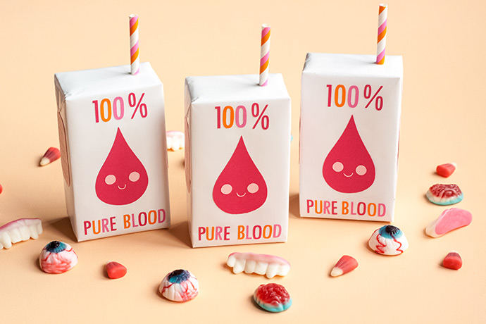 Blood Juice Favor Box