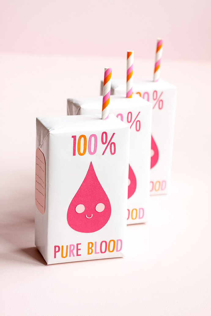 Blood Juice Favor Box