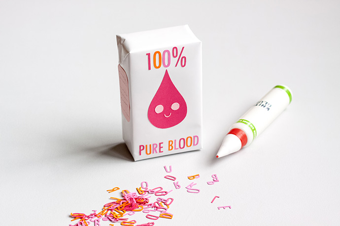 Blood Juice Favor Box