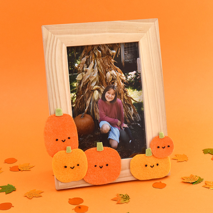 Pumpkin Patch Picture Frame