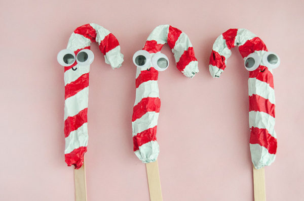 Candy Cane Puppets | Handmade Charlotte