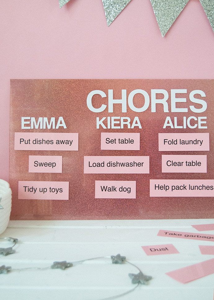 clear table chore