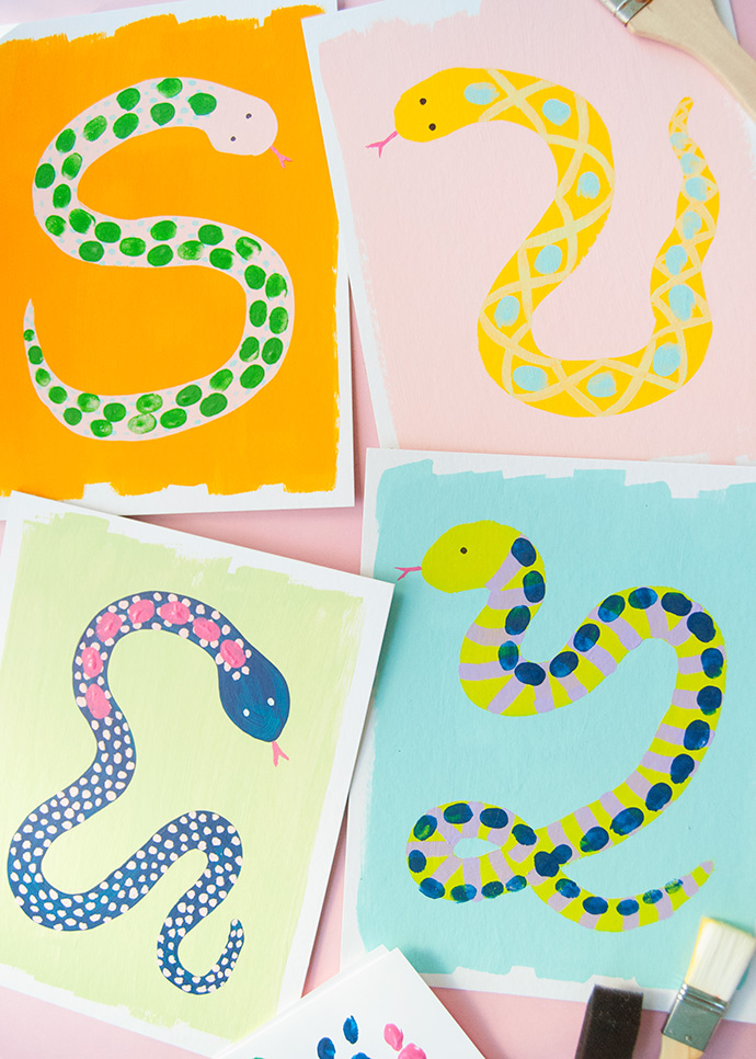 snakes drawings kids