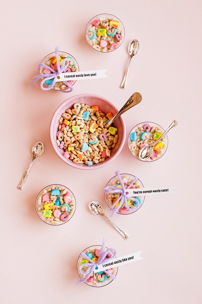 Cereal-sly Cute Valentine Treats