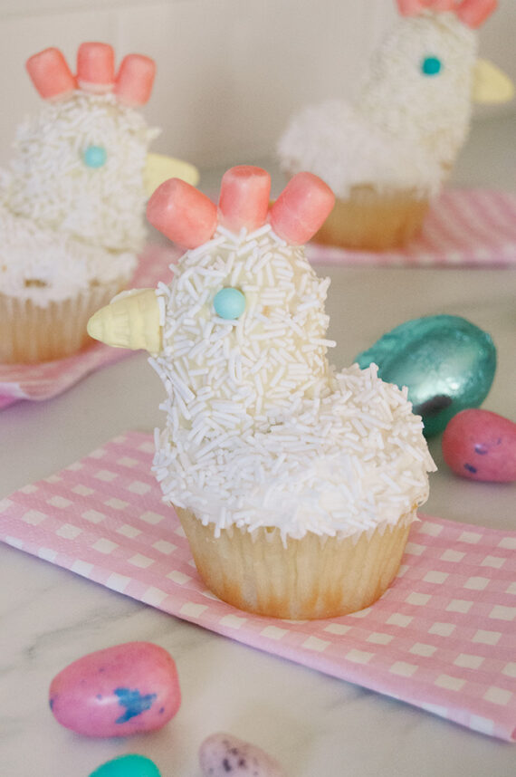 Easter Chicken Cupcakes Handmade Charlotte