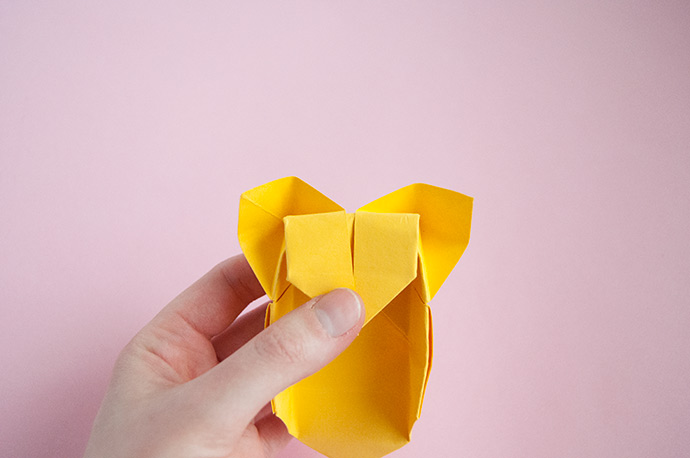 Origami Easter Egg Cups